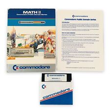 VTG Math 2 II Software 15 Programs for C64 Commodore 64 5.25