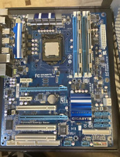 Gigabyte GA-P55A-UD3 MOTHERBOARD + Intel i5-750 + STOCK COOLER + IO I/O SHIELD picture