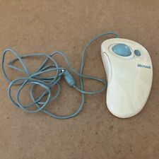 Vintage Microsoft IntelliMouse Trackball Mouse XO3-09209 Serial PS/2 Untested picture