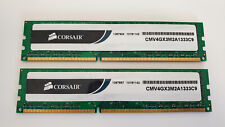 Corsair 8GB 2x4GB DDR3 PC3-10600U 1333 MHz 240Pin Non-ECC Desktop Memory SDRAM picture