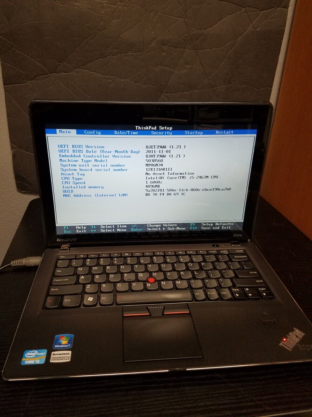 Lenovo Thinkpad E220s 12.5\