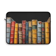 Vintage Books Laptop Sleeve in Black picture