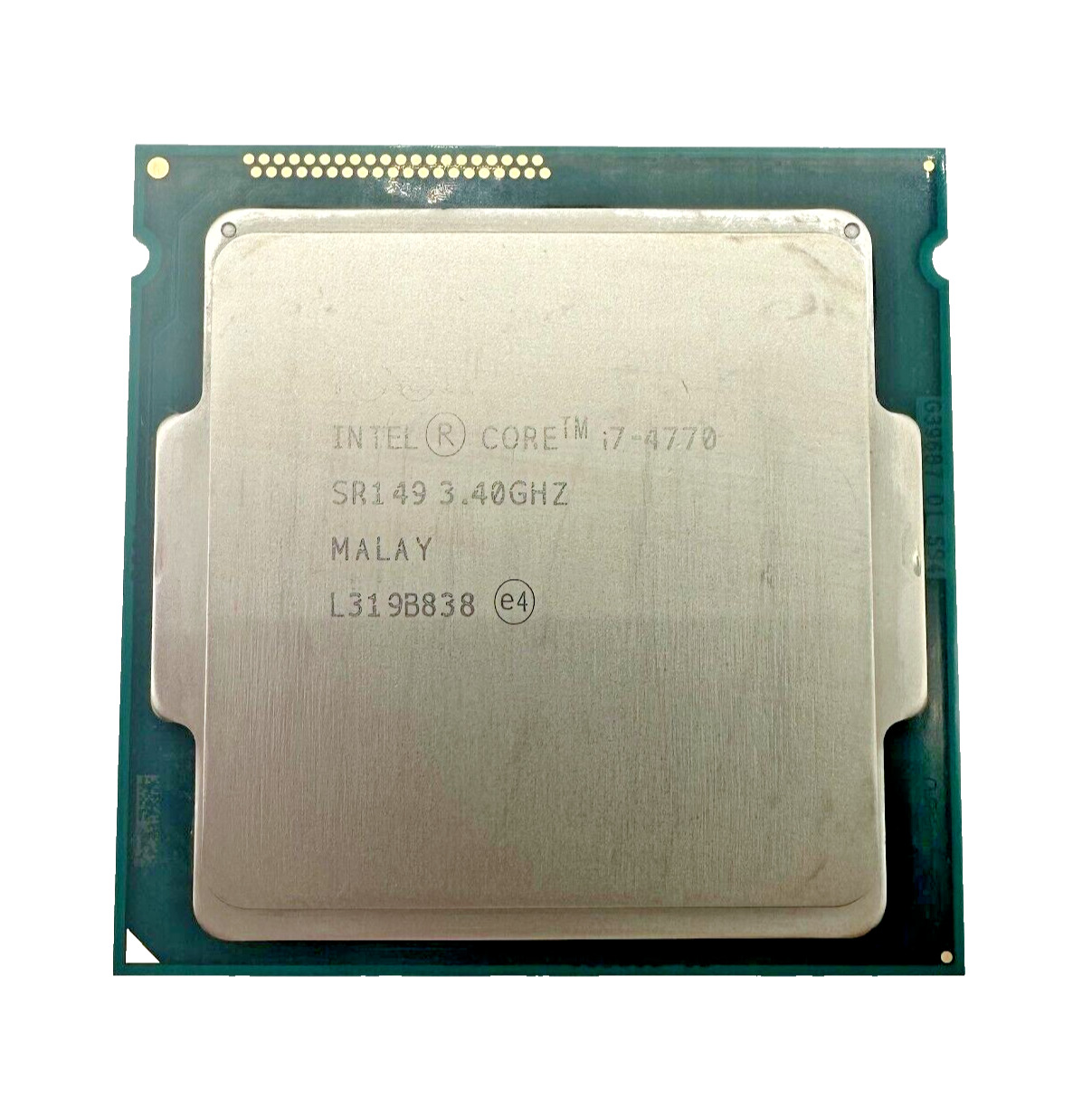 Intel Core i7-4770 3.40GHz Quad-Core CPU Processor SR149 LGA 1150 Socket