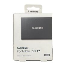 Samsung Portable SSD T7 500GB PCIe NVMe Windows Mac Android MU-PC500T *DMGD BOX* picture