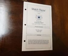 Atari Match Racer Instructions Manual by Gebelli 800 XL XE 800XL 8-bit Computers picture