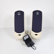 Vintage JBL Platinum Series Computer Speakers With Stands & Power Supply Tested picture