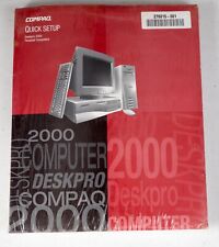 Vintage Microsoft Windows 95 license documentation Compaq Deskpro 2000 ST534B3 picture