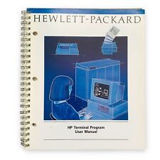 VTG 1988 Hewlett Packard HP Terminal User Manual Edition 2 #4 picture