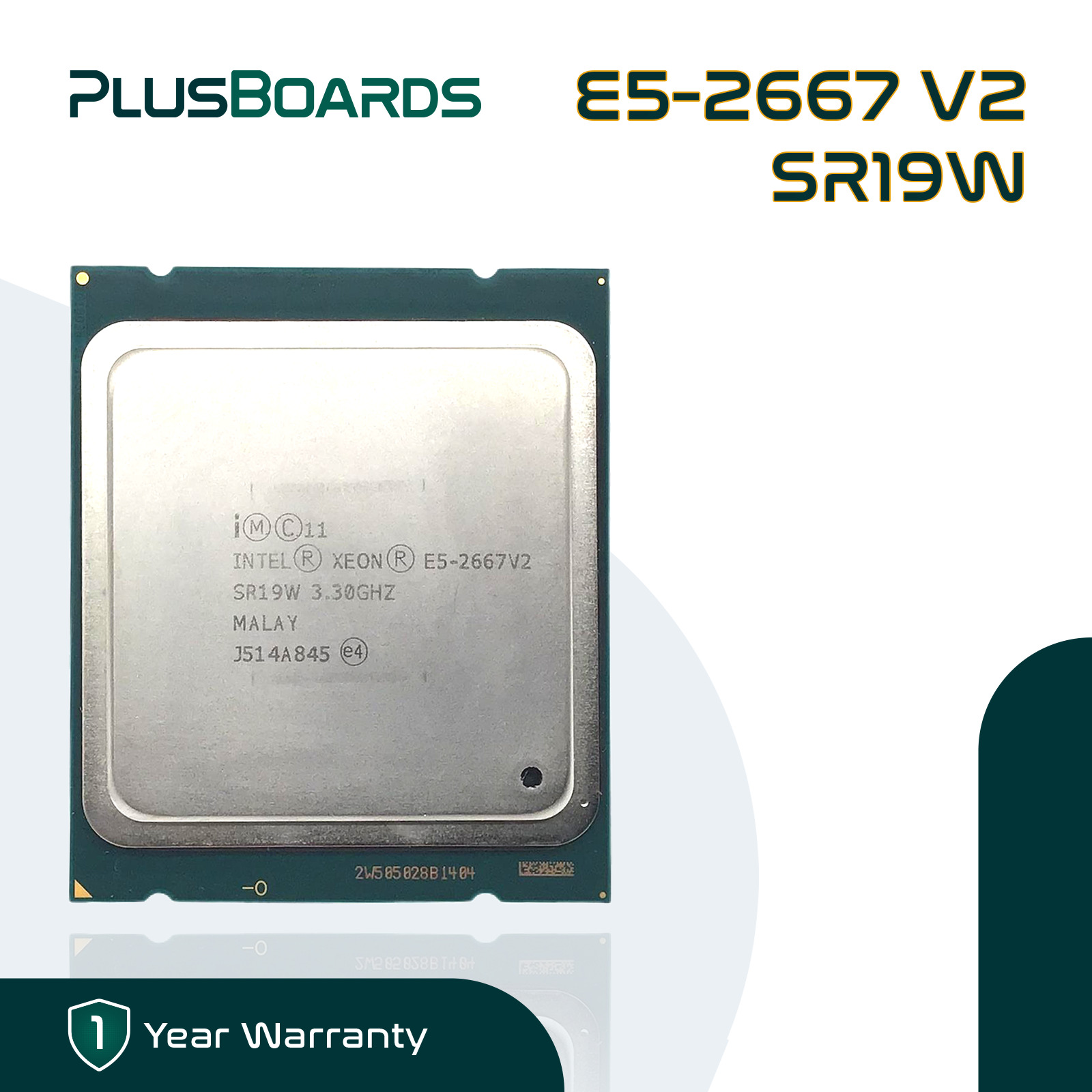 Intel Xeon E5-2667 V2 LGA 2011 3.3GHz 8 Core 130W 25MB 8GT/s CPU Processor