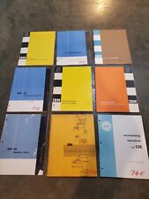 Vintage Lot of 9 IBM Data Processing Systems '50s, '60s Manuals Books VNC picture