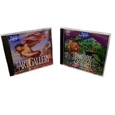 Microsoft Dangerous Creatures & Art Gallery CD ROM For Windows 95 Vintage PC picture