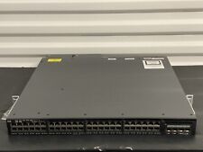 Cisco Catalyst 3650 48 Port PoE LAN Base Switch WS-C3650-48PS  DPS-1025AB Untest picture