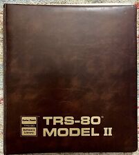Vintage Original Radio Shack TRS -80 Model 2 Text Editor Software And Manual picture
