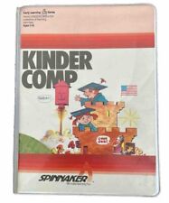 Vintage SPINNAKER - KINDERCOMP DOS 3.3 Apple Computer Educational Games UNTESTED picture