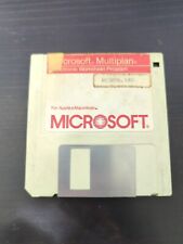 Vintage 1980s Microsoft Multiplan For Macintosh  picture