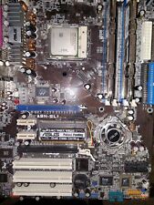 Vintage ASUS Motherboard A8N-SLI Deluxe AMD CPU  2 1gb OCZ Platinum Edition  picture