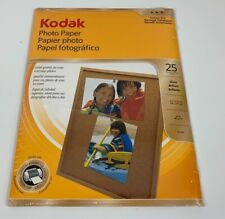 Kodak Photo Paper Gloss 25 Sheets 8.5x11 inch Instant Dry Vintage NEW SEALED  picture