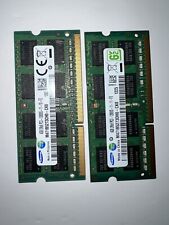 2 modules x4GB Samsung PC3-12800S 2Rx8 SODIMM (M471B5273CHO) Laptop Memory RAM picture