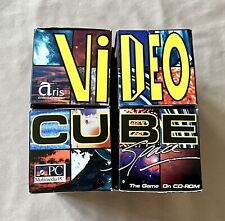 Vintage PC ~ Aris “Video Cube: Space” ~ Rubix Cube Puzzle Game on CD-ROM picture