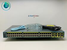 Cisco WS-C2960G-48TC-L 48 Port Gigabit Switch - 1YR WARRANTY - SAMEDAYSHIPPING picture