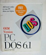 OEM Version PC DOS OPERATING SYSTEM 6.1-  5.25