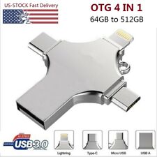 1TB USB 3.0 Flash Drive Memory Stick for Samsung iPhone Android iPad Type C PC picture