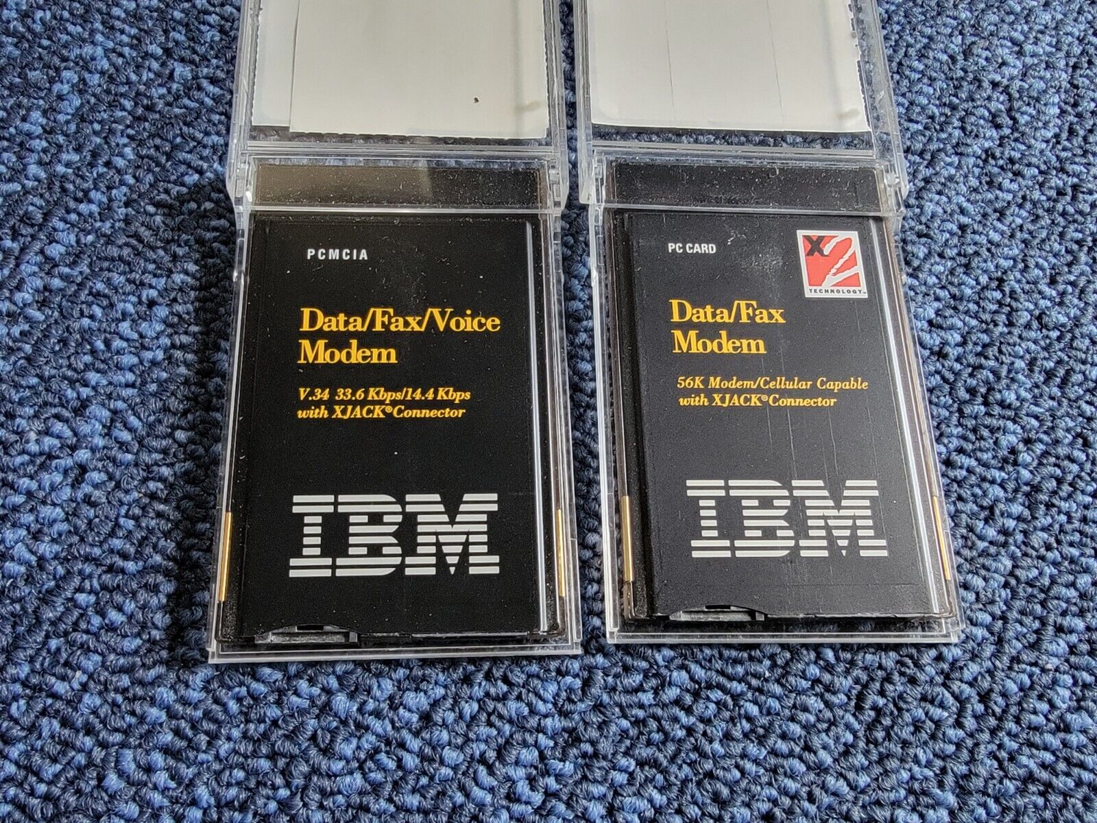 IBM FAX MODEM PCMCIA CARD DATA  56K For Vintage Computer | Qty 2x