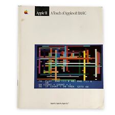 VTG 1986 Apple II A touch of AppleSoft BASIC Tutorial Manual picture