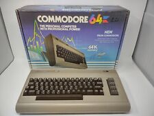  Vintage Commodore 64 Computer Untested In Original Box Powers On Cable & Cord picture