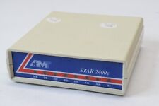 Vintage AMT Star 2400e 2400 baud External Serial Modem picture