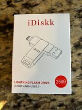 iDiskk Lightning Flash Drive Memory Stick Mobile for iPhone/ipad/ipod 256 GB picture