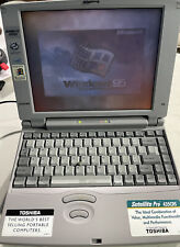 Vintage ToshibaÂ Satellite Pro 425CDS-Bad Screen-Parts/Repair-Laptop ONLY-C643 picture