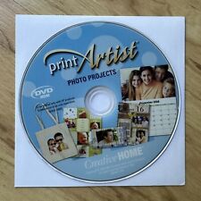 VINTAGE PRINT ARTIST PHOTO PROJECTS DVD ROM CD CREATIVE HOME COPYRIGHT 1997-2007 picture