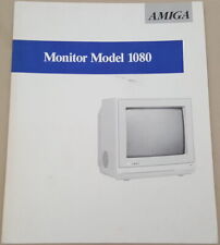 Commodore Amiga Monitor Model 1080 Original Manual User Guide picture