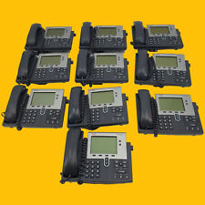 Lot of 10 Cisco 7942 IP VoIP Business Telephone 2 Lines #L6216 picture