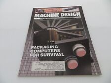 Machine Design Applied Technology For Design Engineering May 1988 vintage mag picture