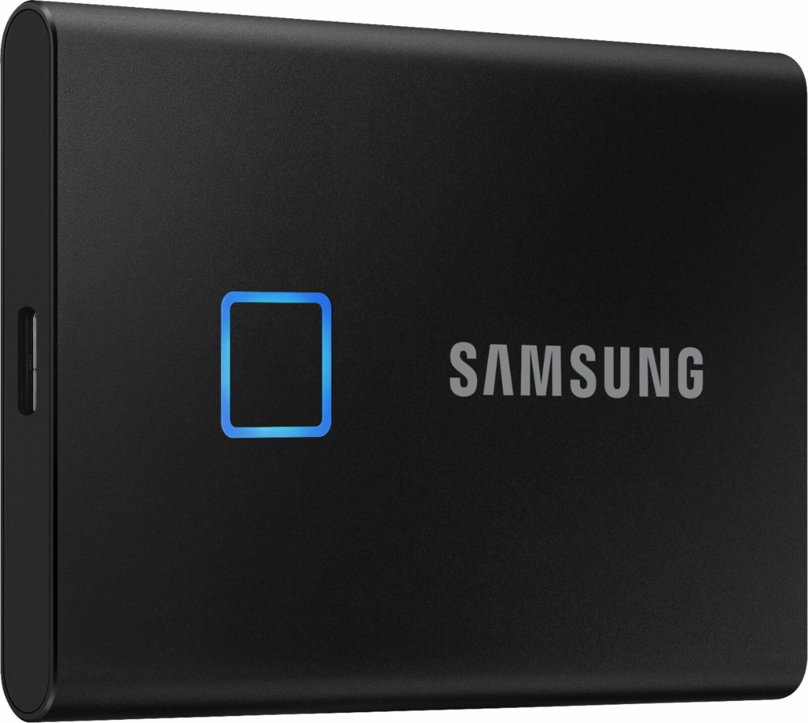 Samsung - Portable T7 Touch 1TB External USB 3.2 Gen 2 Portable Solid State D...