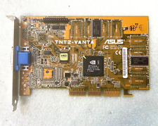 VINTAGE ASUS TNT2-VANTA NVIDIA RIVA TNT2 64 16MB AGP VGA CARD VGA ONLY MXB12 picture