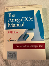 The AmigaDOS Manual 3rd Edition Commodore-Amiga Inc. Paperback Book - EXCELLENT picture