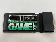 RARE BASICS Gameport Joystick to PCMCIA Type II/III Adapter Vintage 404-0014-999 picture