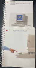 ðŸ�ŽðŸ�ŽVintage Apple IIe Owner's Manual + Apple II GS Owner's Guide picture