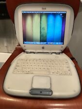 Vintage Apple iBook G3 Graphite SE Clamshell 466 Firewire OS 9 & 10 picture