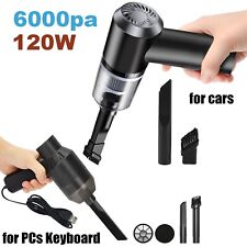 Portable Car Vacuum Cleaner Rechargeable/Electric Mini Air Duster Blower for PCs picture