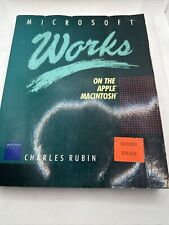 Microsoft Works on the Apple Macintosh, Charles Rubin, Vintage 1986 pgs. 345 picture