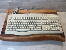 VINTAGE Logitech Internet Keyboard SK-2500 PS/2 TESTED WORKING picture