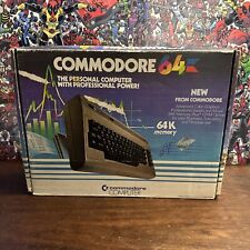 Commodore 64 - Computer In Box w Power Supply - Untested - Authentic picture
