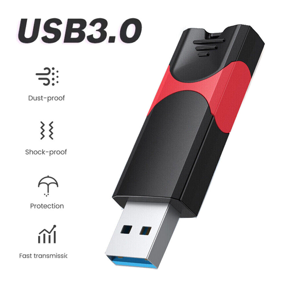 64GB USB 3.0 Flash Drive USB Memory Stick High Speed Retractable USB Thumb Drive