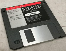 Vintage 1997 Maxtor Max Blast 9.04M Floppy Disk Software P/N: 20052901 picture