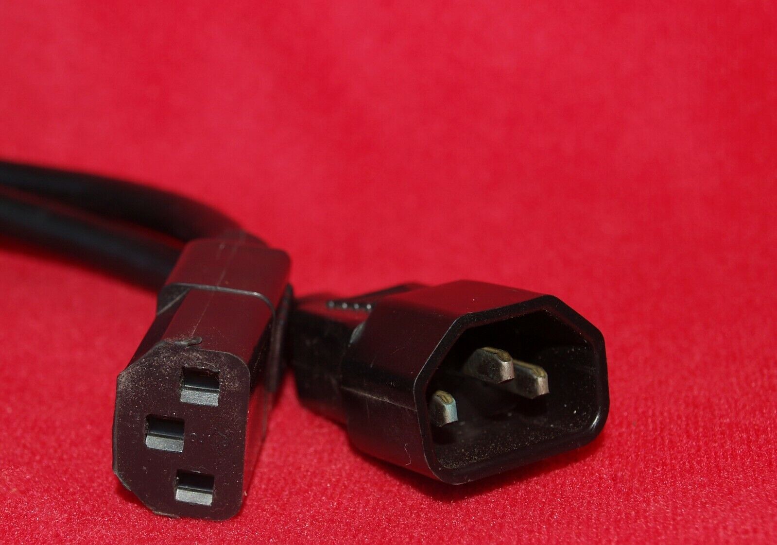 Vintage Computer Power Cord  2ft  Please see pictures for better description
