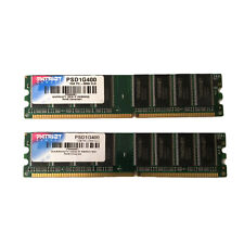PATRIOT 2GB (2x1GB) DDR-400 PC3200 CL3 Memory PSD1G400 picture